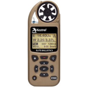 Kestrel 5700X Elite Weather Metre with Applied Ballistics and LiNK